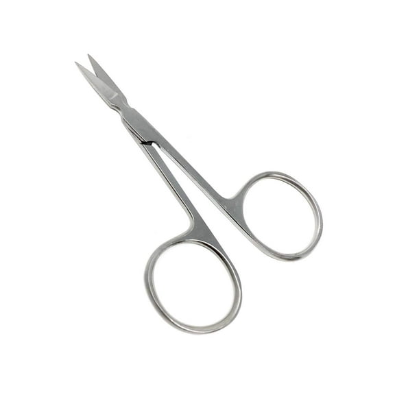 Small Precision Arrow-Style Embroidery Scissors, 3.5" Forged Stainless Steel Sharp Pointed Tip Detail Shears for DIY Craft Thread Cutting, Needlework Yarn & Sewing (Satin)