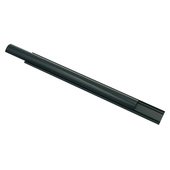 Small Premium Cable Shield Floor Cord Cover | Length: 16" | Color: Black | 5 Pack