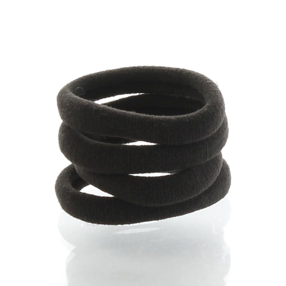 Small Premium Ponytail Hair Bands Brown 20pcs