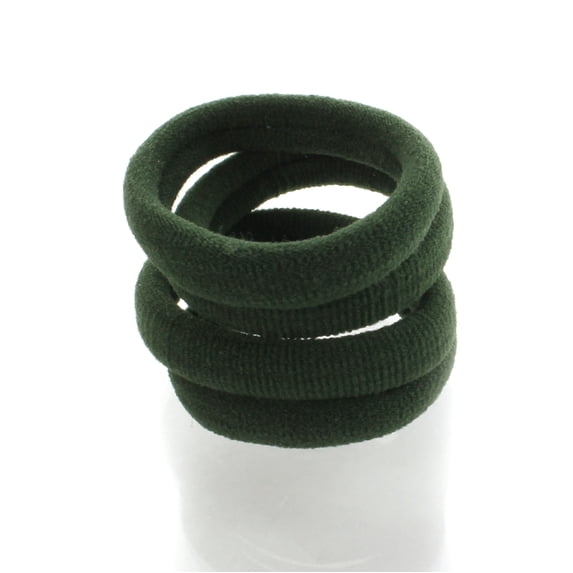 Small Premium Seamless Ponytail Hair Bands Moss Green 1000pcs