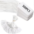 thumbnail image 2 of 1000pc Large Rectangle Price Tags – 1-3/4 X 2-7/8, Pre-Punched, No String, Unbranded 2 of 5