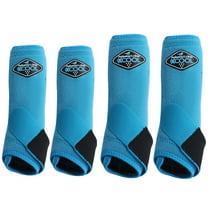 Small Professionals Choice 2XCool Horse Sports Boots 4 Pack Pacific Blue