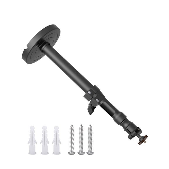 Small Projector Stand Ceiling Or Wall Mountable, 360Rotation Multiple Angle Adjustable Length Stretches