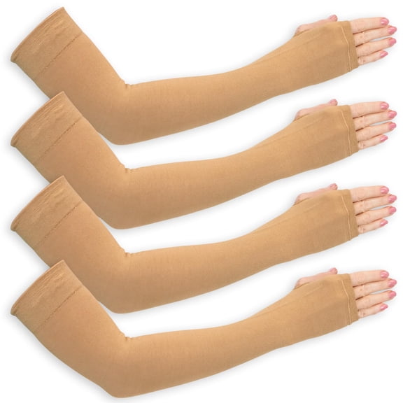 Small Protective Arm Sleeves 2 Pairs For Thin Skin Bruising Care