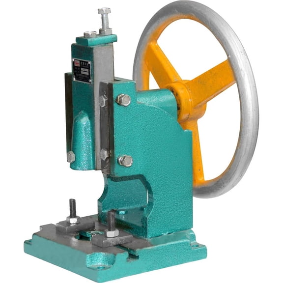 Small Punch Machine, Disc Hand Punching Machine, Manual Press Puncher 0.5T ,Heavy Duty Build