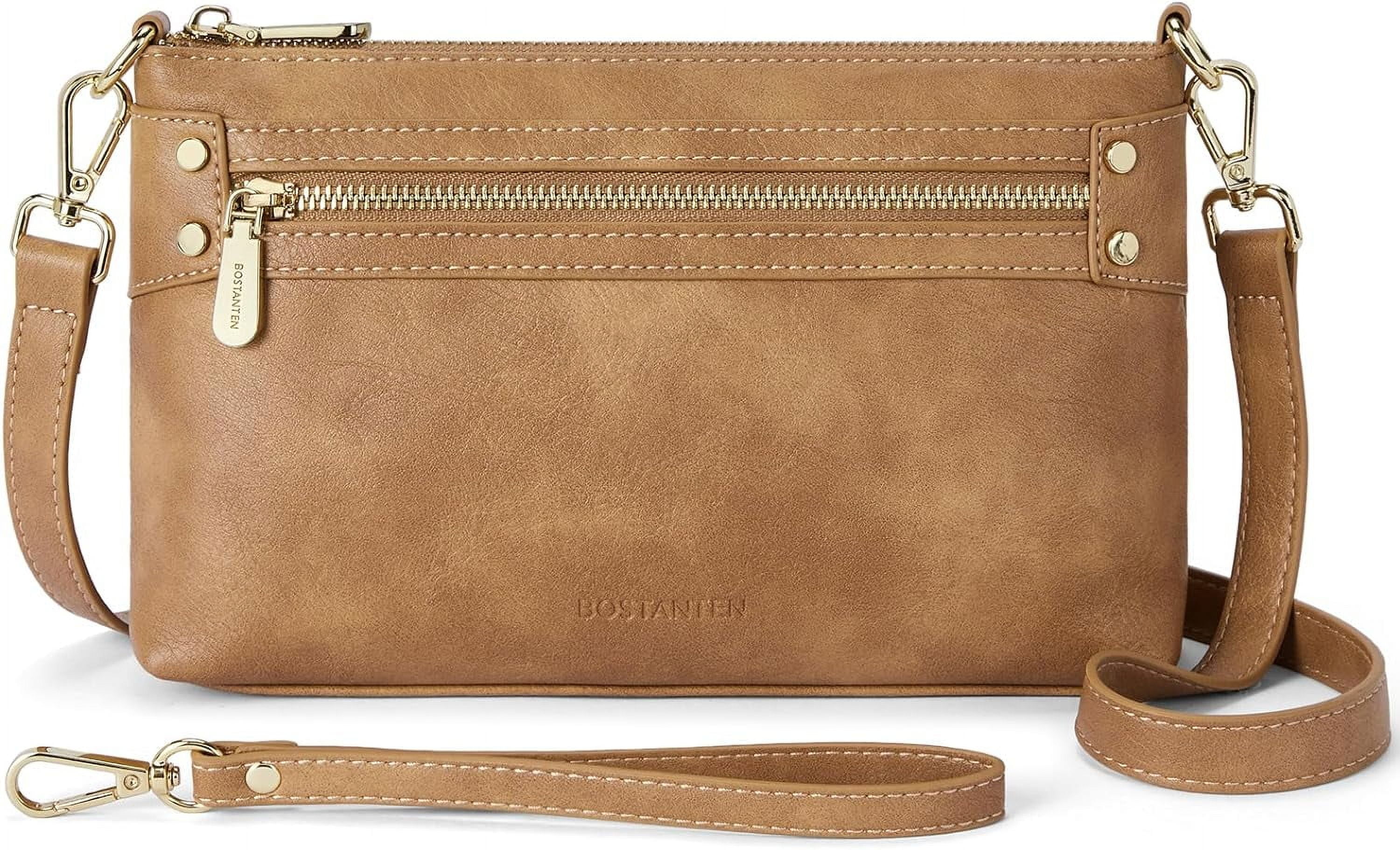 Small Purses for Women Crossbody Bags Leather Wristlet Purses Envelope Clutch Purse