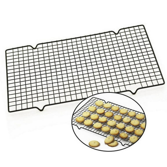 Small Quarter Sheet Cooling Rack for Cooking and Baking, Oven-Safe Stainless Steel Wire Rack, Baking Rack for Oven Cooking, Heavy Duty Cookie Cooling Rack fits Quarter Sheet Pan 25*27*1.5CM