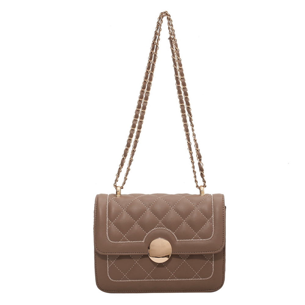 Small Quilted Crossbody Bag Trendy Designer Mini Shoulder Bag