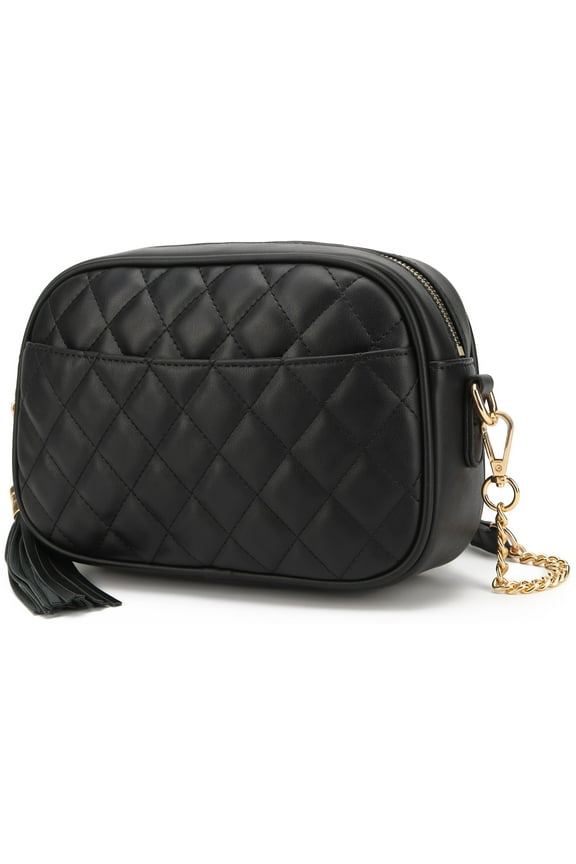 Small Quilted Crossbody Bag for Women Adjustable Strap Shoulder Purse