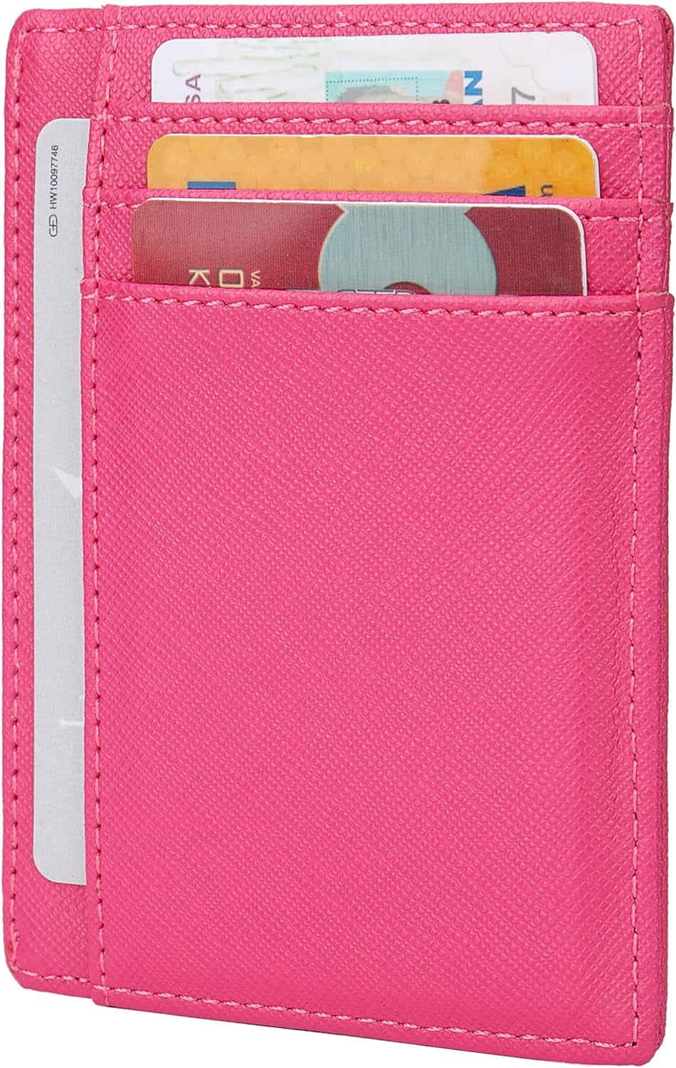RFID Blocking Slim Wallet – Minimalist Credit Card Holder For Men & Women, Front Pocket Wallet - View #3