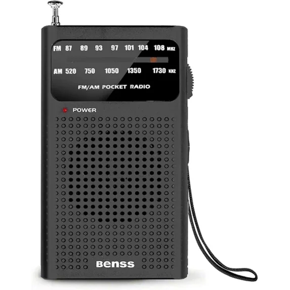 Small Radios Portable Am Fm, Transistor Radios 2Aa Battery Operated ...