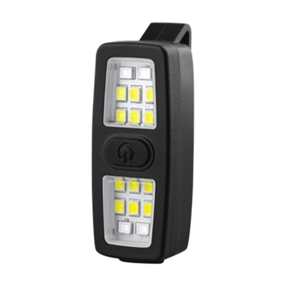 Small Rechargeable Edc Flashlight, Clip-On Running Light, Safety Bike Light For Dog Walking At Night, Hands-Free Running Accessory Gear For Men And Women, 600 Lumens Ultra-Bright,