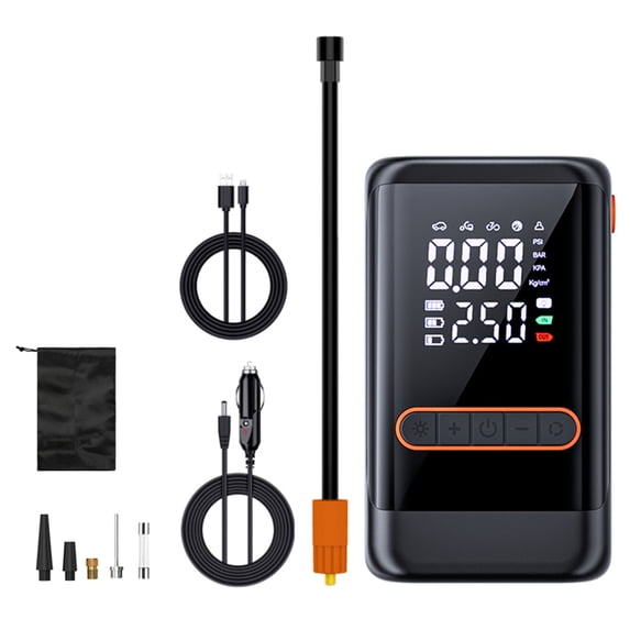 Small Inflator Small Rechargeable Tire Inflator Small Air Compressor High Efficiency ...