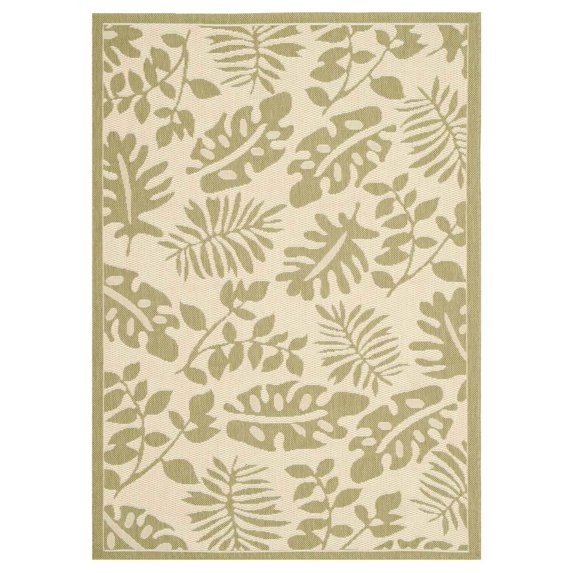 Small Rectangular Area Rug in Creme and Brown (11 ft. 2 in. L x 8 ft. W)