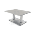 thumbnail image 1 of Small Rectangular Office Coffee Table With Metal Base 3'x4', 1 of 6