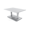 thumbnail image 1 of Small Rectangular Office Coffee Table With Metal Base 3'x4', 1 of 6