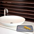 thumbnail image 1 of Small Rectangular Silicone Drain Mat for Kitchen Countertop Drying Rack Organizer, 1 of 7