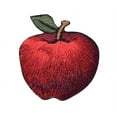 thumbnail image 1 of Small Red Apple - Fruit/Food - Iron on Applique/Embroidered Patch, 1 of 2