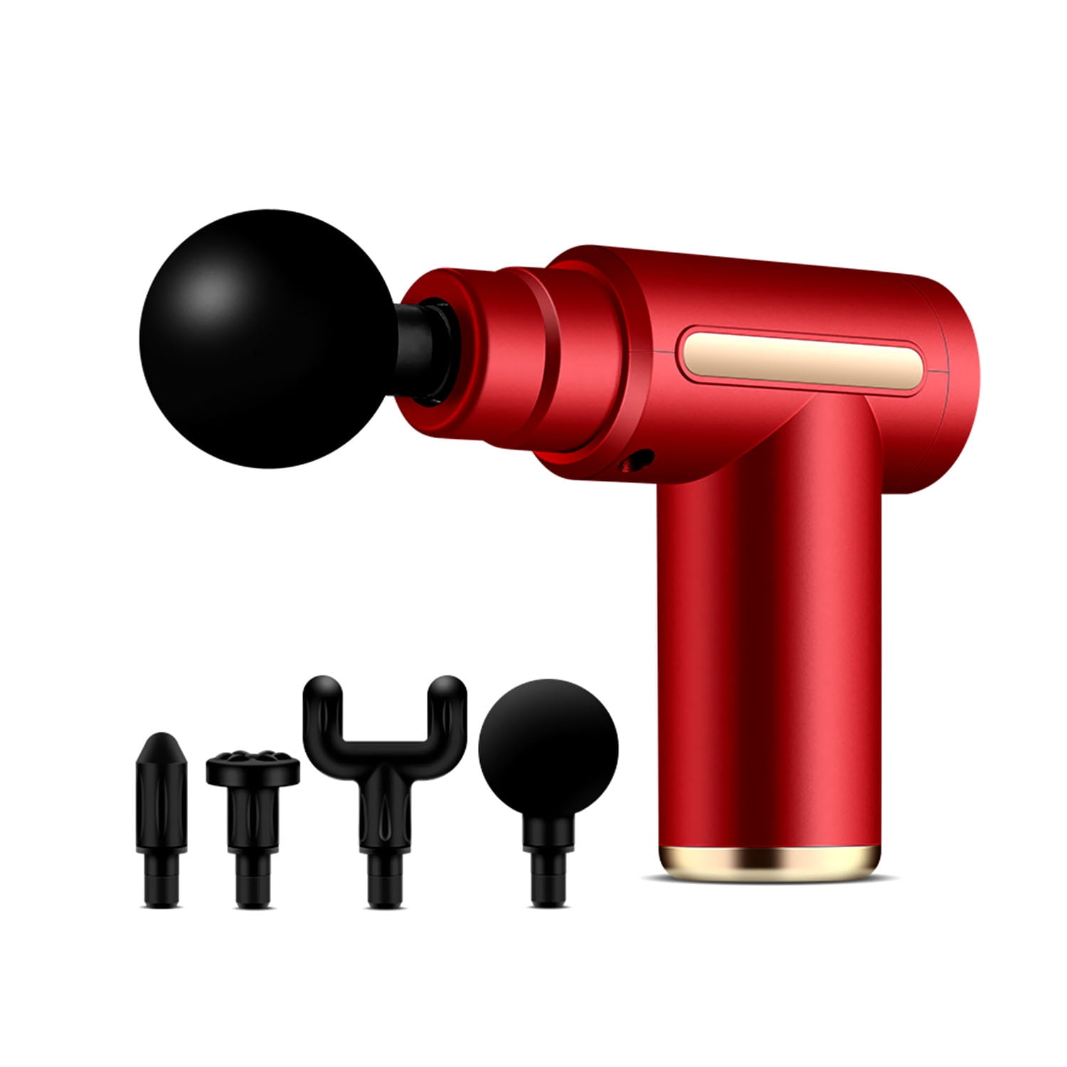 Red Massage Gun Attachments Red Massage Gun & Handheld Deep Tissue Muscle Massager main image 3