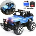 thumbnail image 1 of Small Remote Control Monster Police Truck Radio Control Police Car Toys for Boys Rc Car with Lights for 3+ Year Old Boys, 1 of 17
