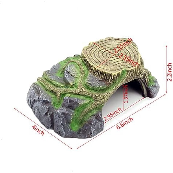 Small Reptile Cave Hide Reptile Hides and Caves Snake Toad Frog Turtle House