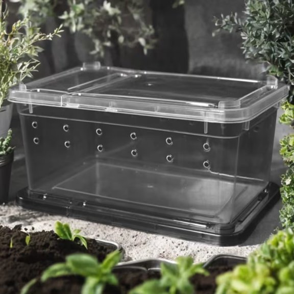 Small Reptile Habitat Cage for Lizard Tarantula Scorpion Frog Snake