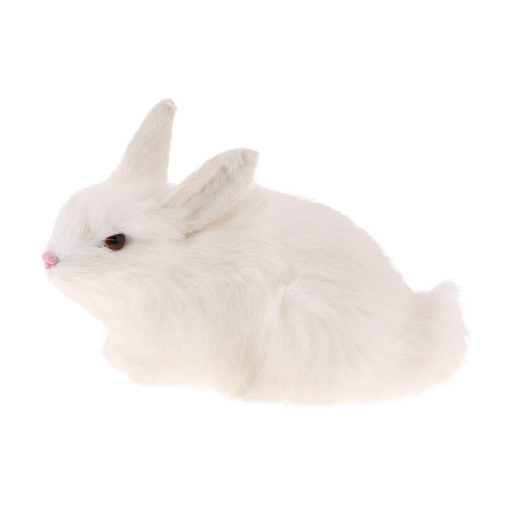 Small Resin Rabbits Garden Ornaments Statues Gifts 14x21cm - Walmart.com