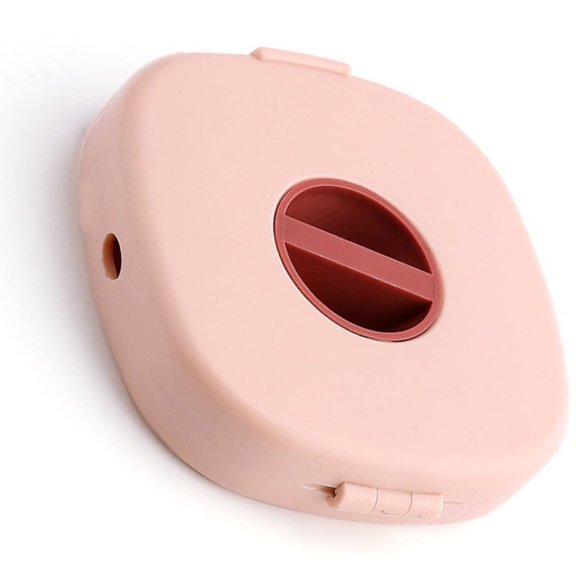 Small Retractable Cable Reel Data Cable Charging Wire Organiser Container for Easily Storage of Various Cord