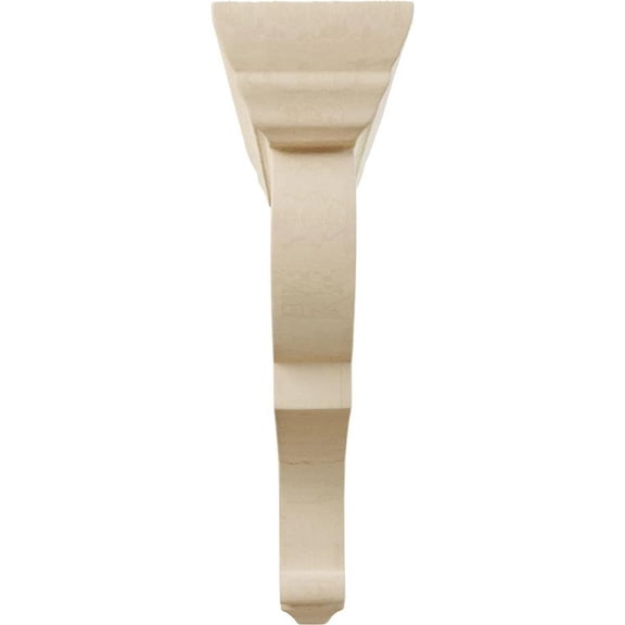 Small Rojas Wood Corbels by Ekena Millwork, 2"W x 4 1/2"D x 8"H, CORW02X04X08RJRW-CASE-2