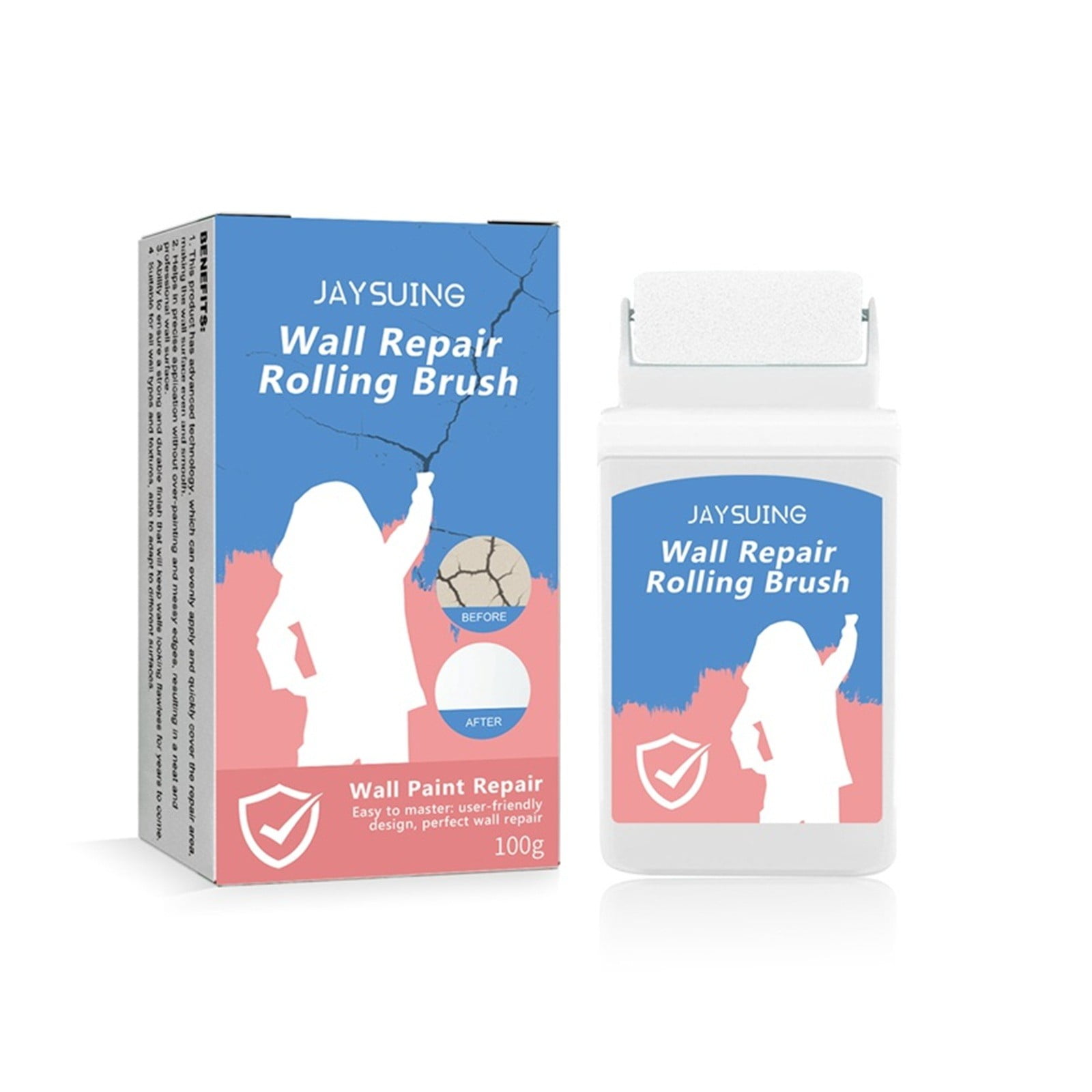 Small Roller Wall Patching Brush Wall Repair Paste Roller Wall Paint