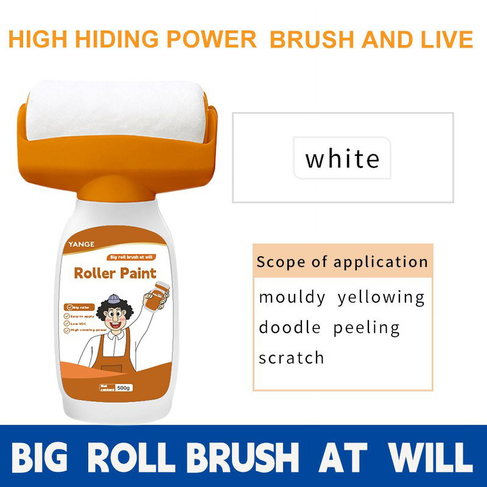 Small Roller Wall Patching Brush Wall Repair Paste Roller For DIY