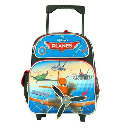 Small Rolling Backpack - Disney - Plane School Bag New 631574