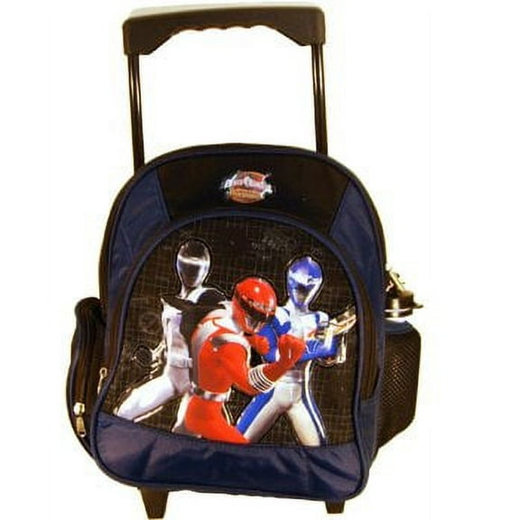 Small Rolling Backpack - Disney - Power Rangers School Bag Licensed 225087
