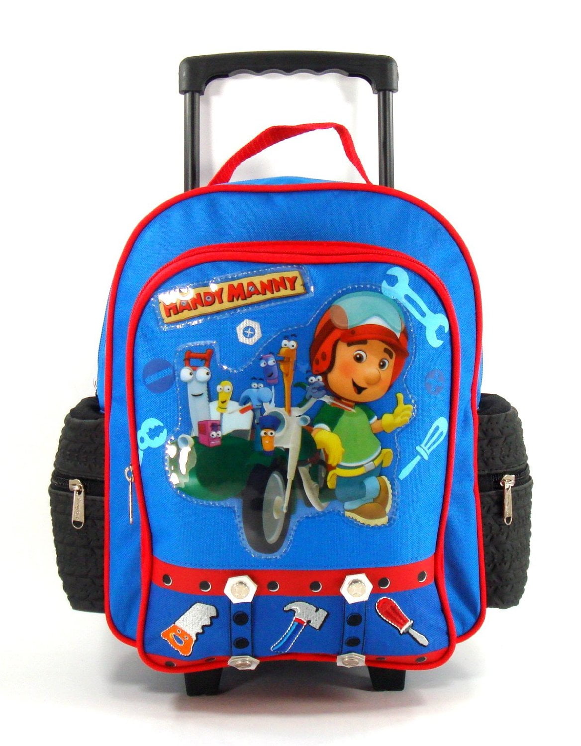 Small Rolling Backpack - - Handy Manny - Blue New School Bag 385880