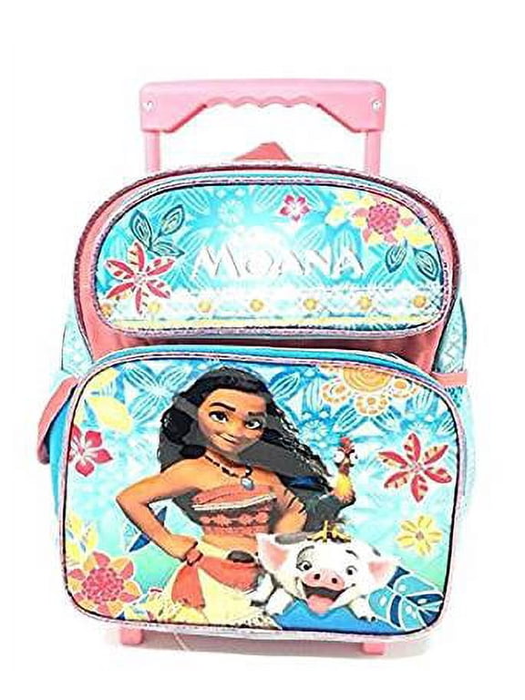 Small Rolling Backpack - - Moana - Blue/Pink 12 School Bag 125394