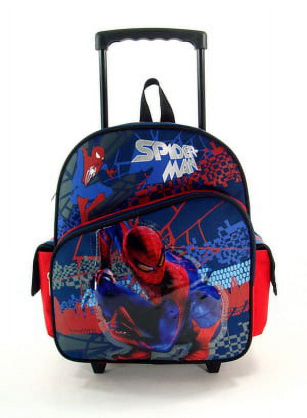 Small Rolling Backpack - - Spiderman - Sky Walker New Bag 610166