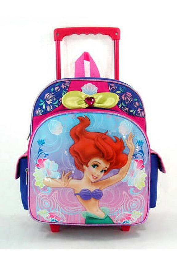 Small Rolling Backpack - - The Little Mermaid - Music Dance New 617110