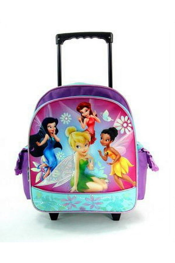 Small Rolling Backpack - - Tinkerbell - Fairies Group New Bag 606756