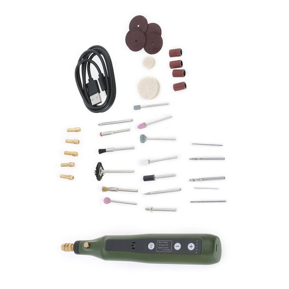 Small Rotary Tool Set,Cordless Rotary Tool,1000RPM 4.2V Power Rotary Tool For Engraving,Sanding, Grinding, Polishing