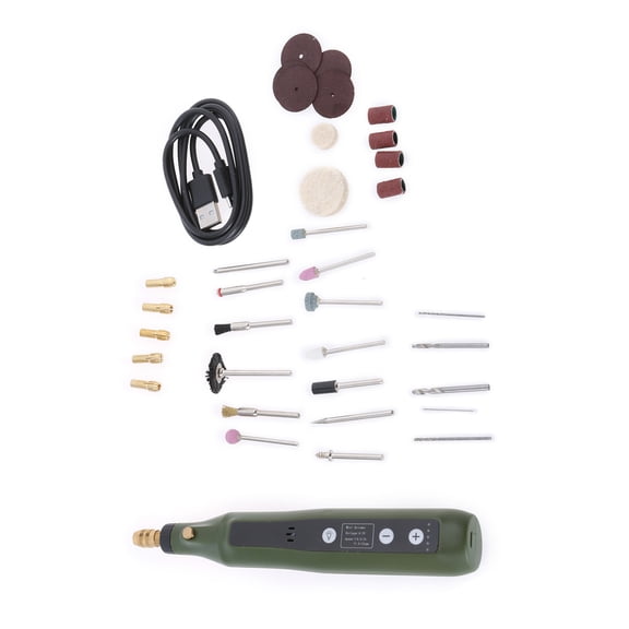 Small Rotary Tool Set,Cordless Rotary Tool,1000RPM 4.2V Power Rotary Tool For Engraving,Sanding, Grinding, Polishing