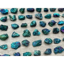 Small Rough Chalcopyrite Stones , 0.5-1" Raw Crystals (Chalcopyrite , 0.25 Pound)