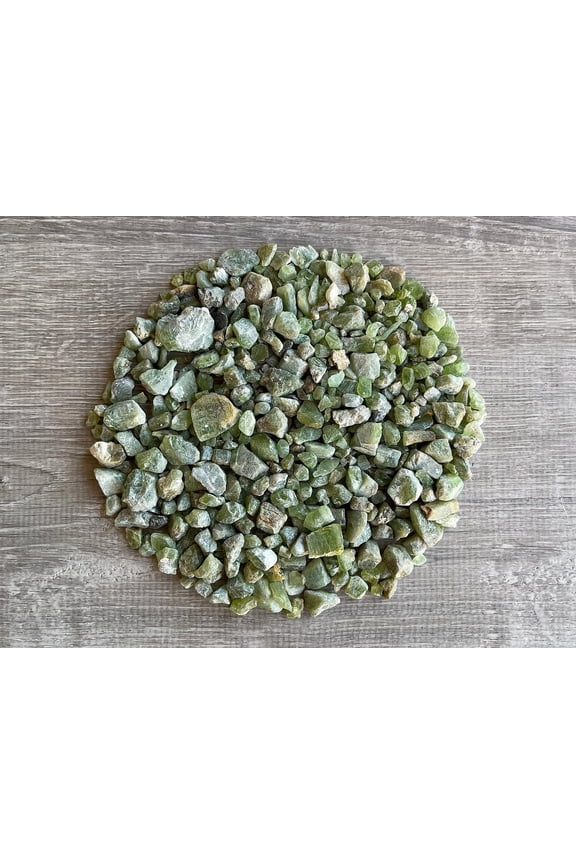 Small Rough Peridot Stones , 0.15-1.25" Raw Crystals (Peridot, 1 Pound)