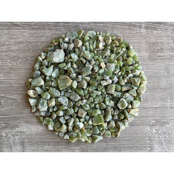 Small Rough Peridot Stones , 0.15-1.25" Raw Crystals (Peridot, 11 Pounds)