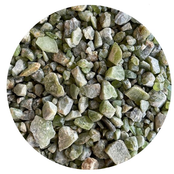 Small Rough Peridot Stones , 0.15-1.25" Raw Crystals (Peridot, 11 Pounds)