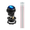 thumbnail image 1 of Small Round Boat Rocker Switches 3 Pin ON-OFF Rocker Switch, 1 of 10