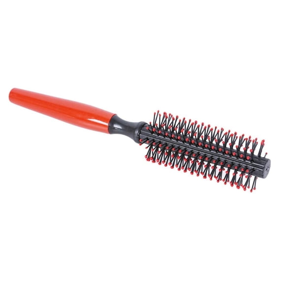 Small Round Brush for Short Hair, Happon Mini Quiff Roller Circular Comb for Men and Women, for Styling, Lifting, Volume, Curling Thin Hair, Bangs
