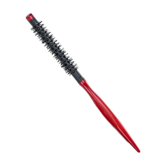 Small Round Brush for Short Hair Quiff Roller Rounded Combs for Styling,Lifting,Volumes,Curling Thin Hair,Bangs