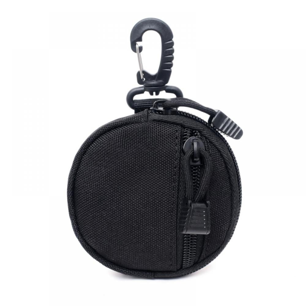 Small Round Coin Purse Tactical Pouch, Upgraded EDC Pouches