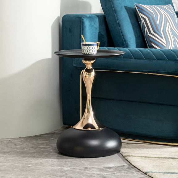 Small Round Drink Table / Easy to Assemble in Minutes