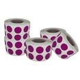 thumbnail image 1 of Small Round Labels Purple Color Coding 1/2 inch (0.5) - 5 Rolls - 5400 Pack - Circle Labels Stickers 13mm by Royal Green, 1 of 6